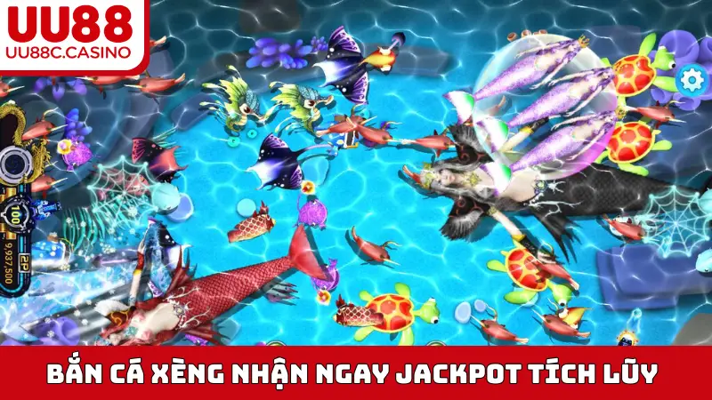 Bắn Cá Xèng nhận ngay Jackpot tích lũy