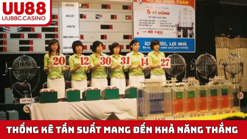 Thống kê tần suất mang đến khả năng thắng